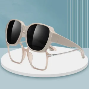 Men’s TR90 Frame Polarized Sunglasses Comfortable Fit over Prescription Glasses for Driving & Fishing Women’s Sun Shades