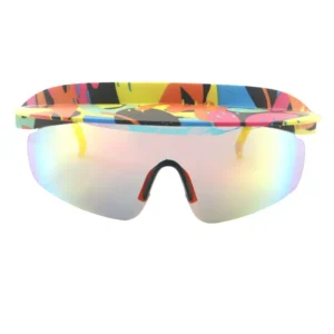 Men’s UV400 Frameless PC Sports Sunglasses Windproof Hat Brim Customizable OEM Cycling Outdoor Fashionable Running Shades