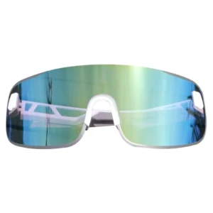 Men’s Women’s Frameless Sports Cycling Motorcycle Sunglasses UV400 PC Lenses Color Changing Day Night Goggles
