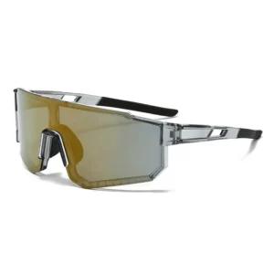 Men’s Women’s Outdoor Sports Sunglasses UV400 Protection Dustproof Windproof Bicycle Riding with PC Frame Cross Border Compliant