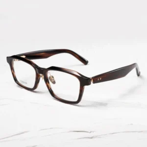 Men’s Women’s Trendy Anti-slingshot Square Spectacle New NP155 Fashionable Acetate Eco-Friendly Glasses Frame Handmade Board for