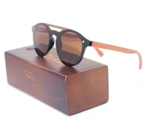Mens Womens Uv400 Polarized Wood Bamboo Sunglasses