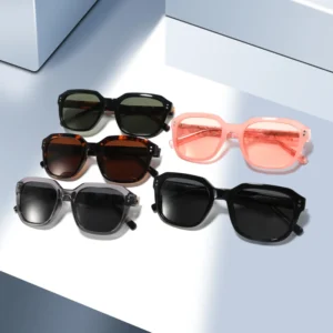 Men’s and Women’s Acetate Sunglasses with Polarized Lenses Custom Logo