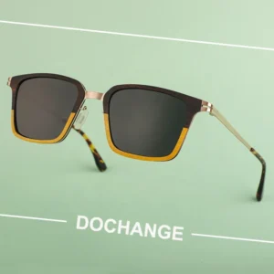 Metal Classic High End Wood Sunglasses Unisex Female Polarized Carbon Fiber Eyewear Custom Logo Fashion High Quality