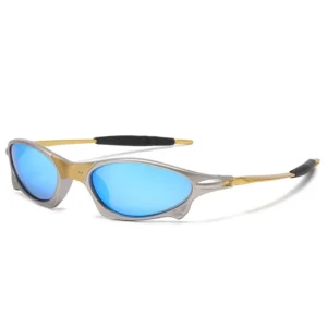 Metal Coated Fashion Sports Sunglasses High Quality Eyewear Frames Anti-UV Riding Glasses for Unisex UV400 Shade Sun Glass