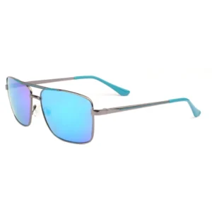 Metal Double Bridge Men Polarized Driving Sunglasses