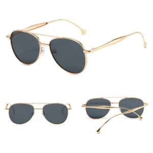 Metal Frame Men Women Sunglasses