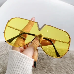Metal Frame Sun Glasses Luxury Trending Sunglasses