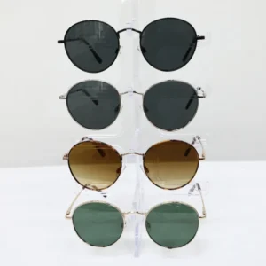 Metal Frame Sun Glasses Outdoor Men’s Fashion Small Sun Glasses UV400 Lens Unisex Metal Sunglasses