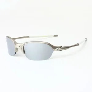 Metal Polarized Half-frame Unisex Sports Sunglasses for Outdoor Activities Running Cycling