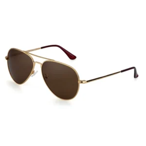 Metal Polarized Round Unisex Full Frame Classic Pilot Sunglasses Comfortable Sunscreen UV Protection Glasses JNLOO 9844