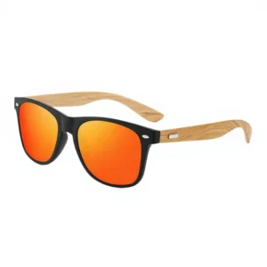 Midin Outdoor Polarized UV400 Riding Sunglasses Bamboo Leg Sports Driving Night Market Glasses