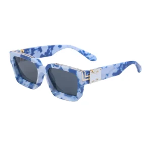 Millionaire Same High Quality Sunglasses Men’s Fashion Designer Square Frame Sunglasses Women’s Trendy Glasses