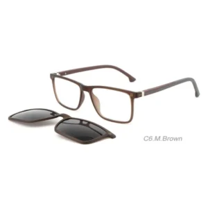 Modern Vintage TR90 Optical Frame Clip On Sunglasses Magnetic Eyewear Magnifying Reading Glasses