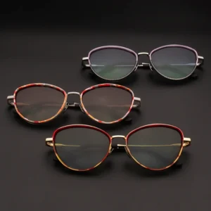 Multi-color Acetate Full Rim Lightweight Polarized Women’s & Men’s Cat Eye Sunglasses UV Protection