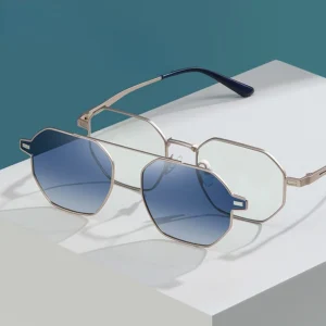 Myopia Polarized Sunglasses Fashion Multilateral Magnetic Change Mirror CG8801 Trend Sunscreen Sunglasses