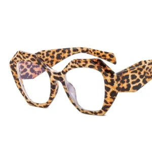 Nandika Vintage Retro Sunglasses Female Oversize Frame Glasses Eyewear Sun Glasses