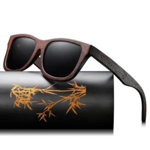 Natural Wooden Sunglasses Men Polarized Fashion Original Wood Oculos De Sol Masculino
