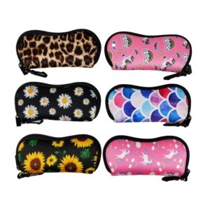 Neoprene Sleeve gift bag Durable Sunglasses Bag Kids Eyeglasses Eyeglass Holder