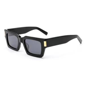 New Acetate Sunglasses for Men Fashion Retro Square Frame Sun Glasses Women UV Protection Sunshade Custom Logo