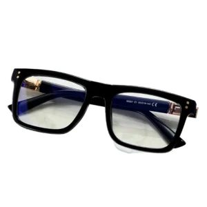 New Arrival Casual Square Blue Light Blocking Eyeglass Frames for Men Factory Stock Available