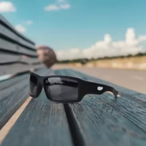 New Arrival Men’s Retro Sport Polarized Square Full Rim Sunglasses UV400 High Quality Multi Color Transparent White for