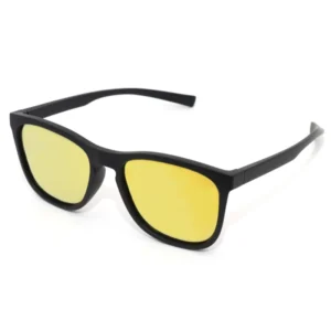 New Arrival Modern Design Square Sun Glasses with Custom Sunglasses Manufacturer PC Yellow Color Good Designs for Women