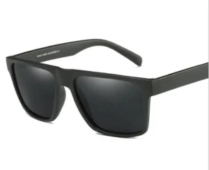 New Arrival Polarized TAC Lenses Full Rim Square Sport Sunglasses Trendy Blue Gray & Brown Frame % UV Protection