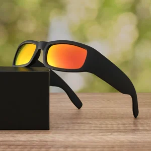 New Arrival Unisex Polarized Rectangle Sun Glasses Custom Logo PC Frame Fishing Sunglasses