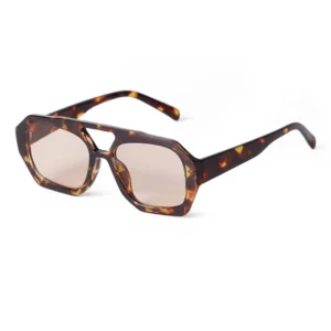 New Arrivals Fashion Plastic Sunglasses Custom Double Bridge Women Men Label Sunglasses