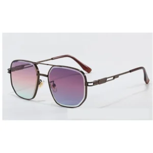 New Branded Unisex Metal Full Frame Square UV400 Photochromic Sunglasses Luxury Brand Design Sunglasses Branded Glasses