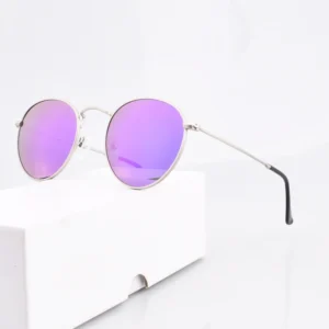 New Colorful Metal Sun Glasses OEM ODM Outdoor Classic Vintage UV400 Traveling and Hiking Sunglasses