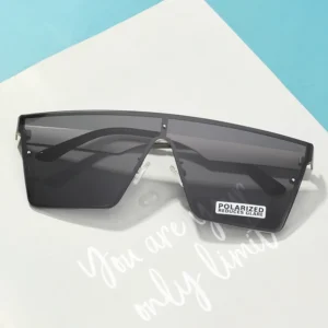 New Custom Logo Metal Square Sun Glasses UV Protection Outdoor Beach Traveling Sunglasses