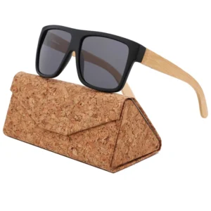 New Design Bamboo Wooden Recycled Plastic PC Sunglasses Shades Holz Sonnenbrillen