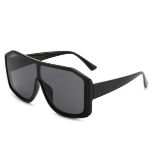 New Design Fashion Colored Oversized Sunglasses Plastic Frame Lens Sunglasses