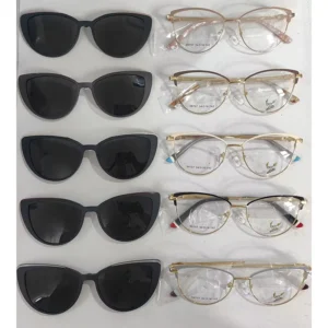 New Design Magnetic Clip on Sunglasses High Quality Multiple Styles Available Fashion Clip on Sunglasses