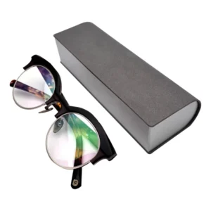 New Design Optical Sunglasses Case PU Leather Glasses Box Custom Logo Luxury Spectacle Cases Eyewear Holder
