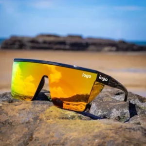 New Design Sunglasses Men Women Custom Logo Men’s Mirror Gold Silver Z87 Safety Sunglasses