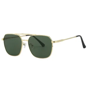 New Designer Classical Driving Sun Glasses Metal Square Frame Eyewear Uv400 Vintage Style Shades Men Sunglasses