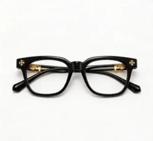 New European American Square Full Rim Eyeglass Frames Men Women Anti blue Light Solid Orange Flat Lenses Fashionable