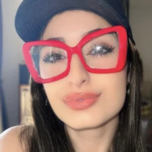 New Fashion Anti Blue Light Candy Colorful TR90 Frame Eyewear Glasses Oversized Cat Eye Plastic Frame Men Women Sunglasses