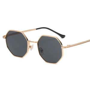 New Fashion Classic Retro Metal Sunglasses for Ladies and Men UV400 Optical PC Frame Punk Style Direct Factory Sale