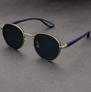 New Fashion Classic Round PC Men Sunglasses UV400 Driving & Beach Luxury Designer Street Style Eyeglasses