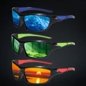 New Fashion Custom Logo UV400 Men’s Polarized Fishing Sports Sunglasses