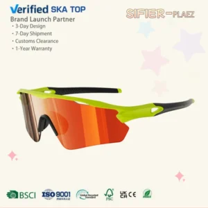 New Fashion Cute Trend Sport Eco friendly TR39 Frame UV400 Polarized Sunglasses for Kids Fashionable Accessories