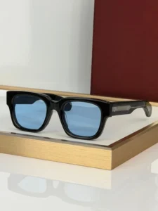 New Fashion High Quality Acetate Sunglasses Mens Womens Luxury Designer Sunglasses Vintage Rectangular Glasses
