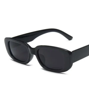 New Fashion Large Frame Women’s Sunglasses Luxury Vintage Style High Quality Polarized Square Lenses in White Clear Green Frames