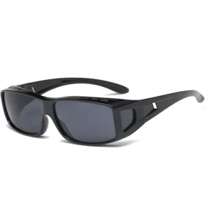 New Fashion Light Weight Dustproof Windproof UV400 PC TAC Lenses Full Rim Rectangle Unisex Adults Outdoor Night Sunglasses