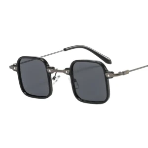New Fashion Square Sunglasses Women Men PC Gradients Lens Alloy Metal Frame UV400 Sunglasses