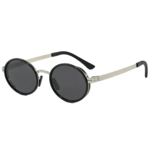 New Fashion Sunglasses Lightweight Polarized Sunglasses Unisex Round Frame Premium Sense Outdoor Sunglasses